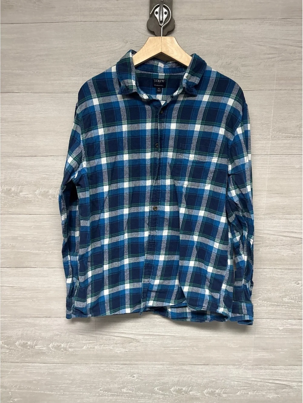 * | J. Crew | Flannel button down. Size XL.